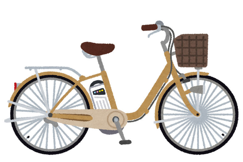 イラスト：電動自転車